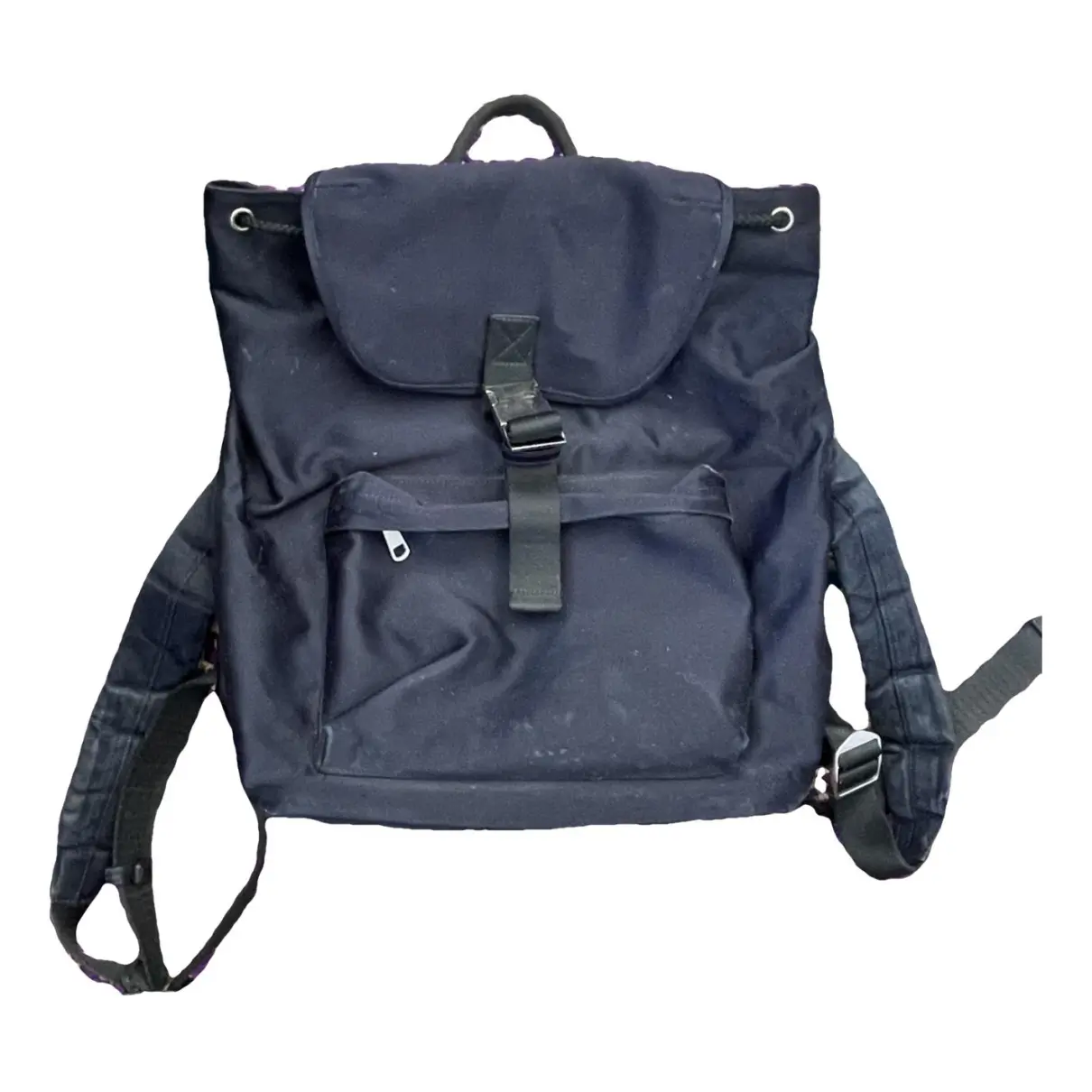 Demi-lune cloth backpack