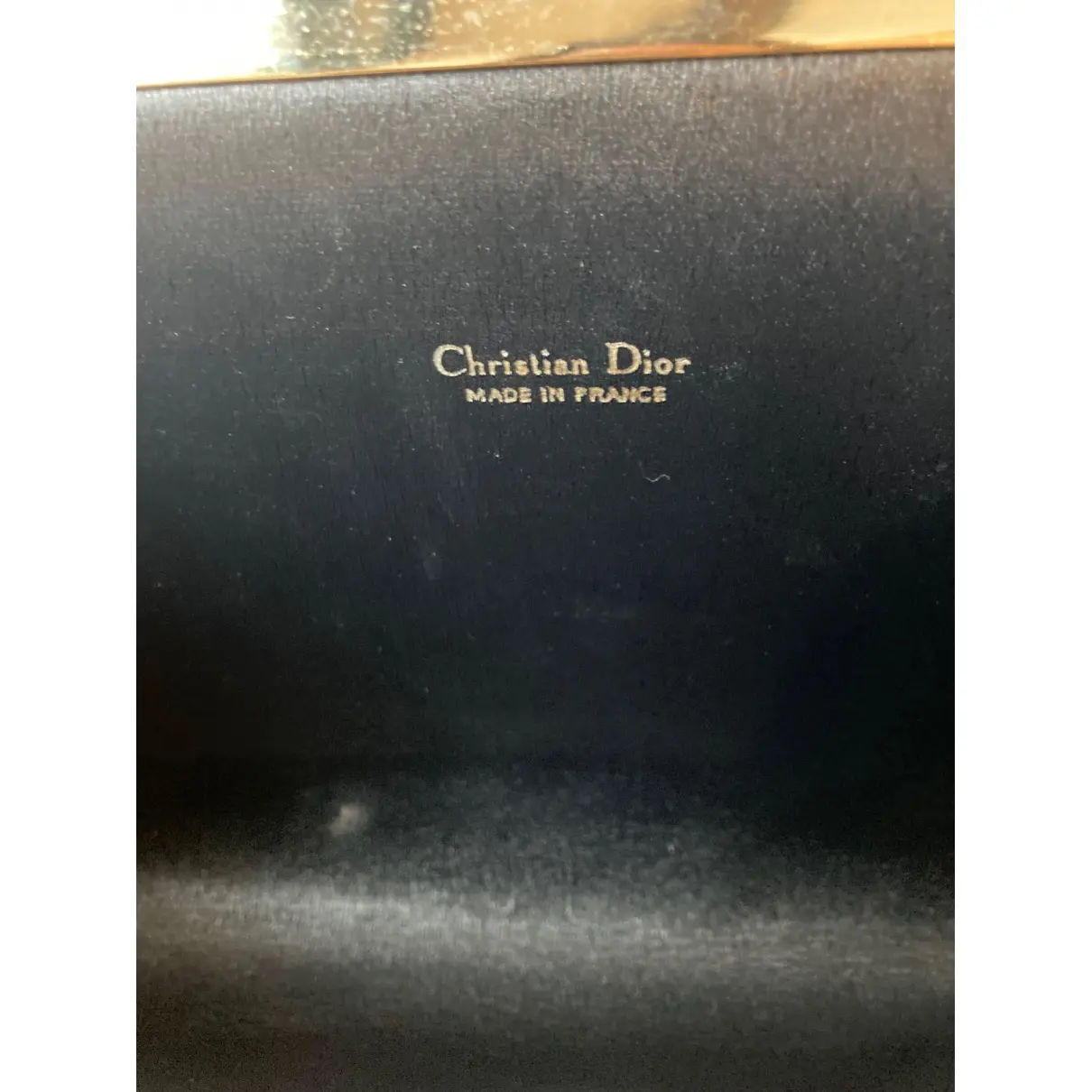 Cloth clutch bag Dior - Vintage