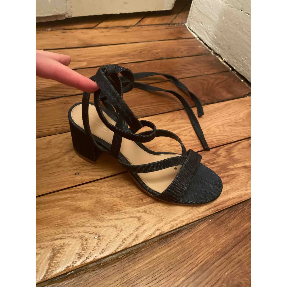 Buy Gianvito Rossi Cloth sandal online