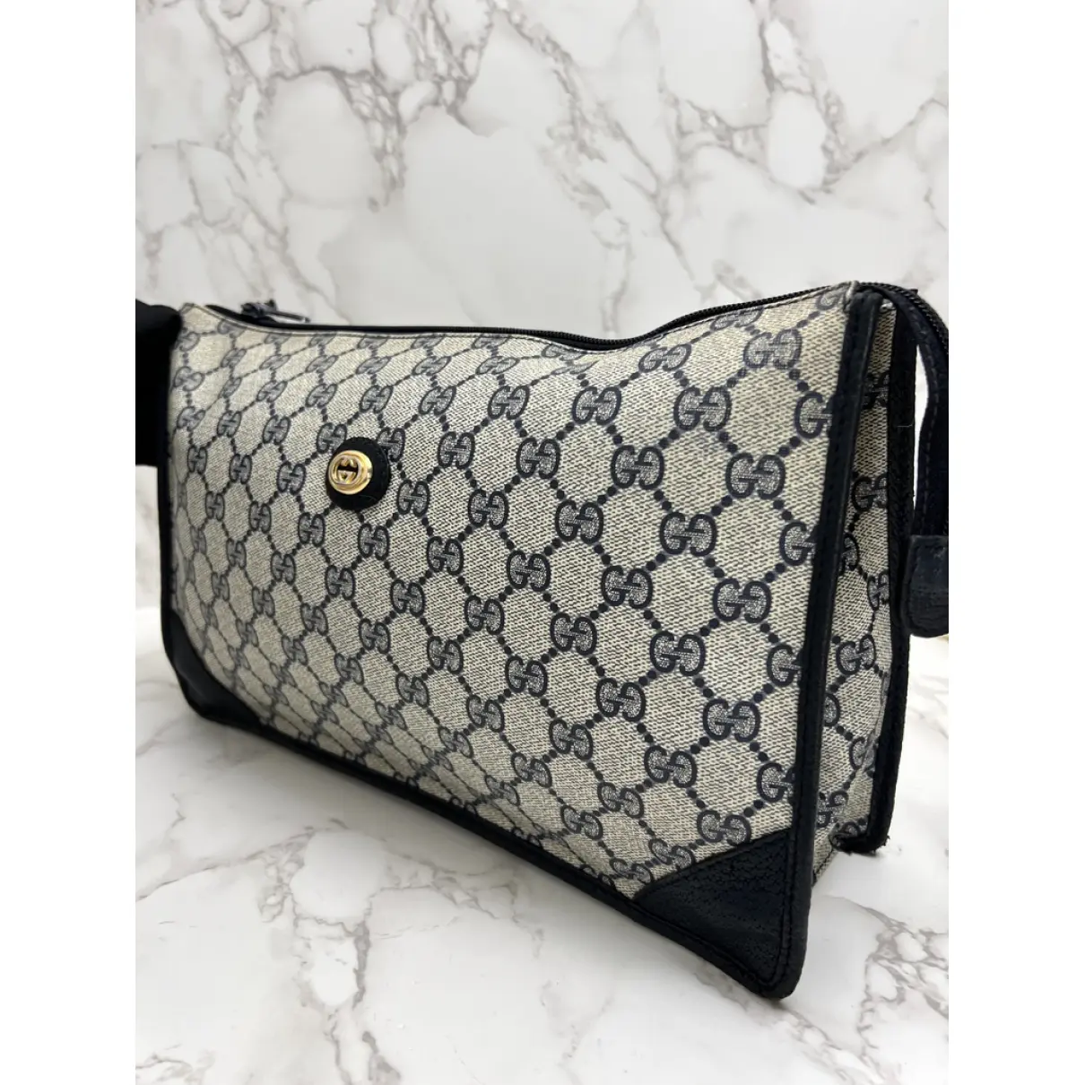 Buy Gucci Ophidia cloth clutch bag online - Vintage