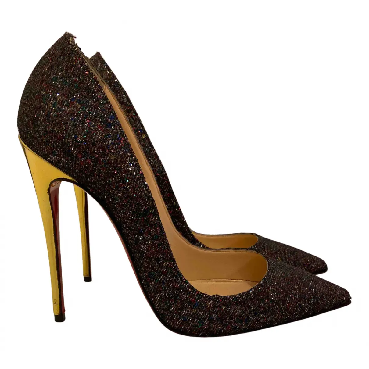 So Kate  cloth heels Christian Louboutin