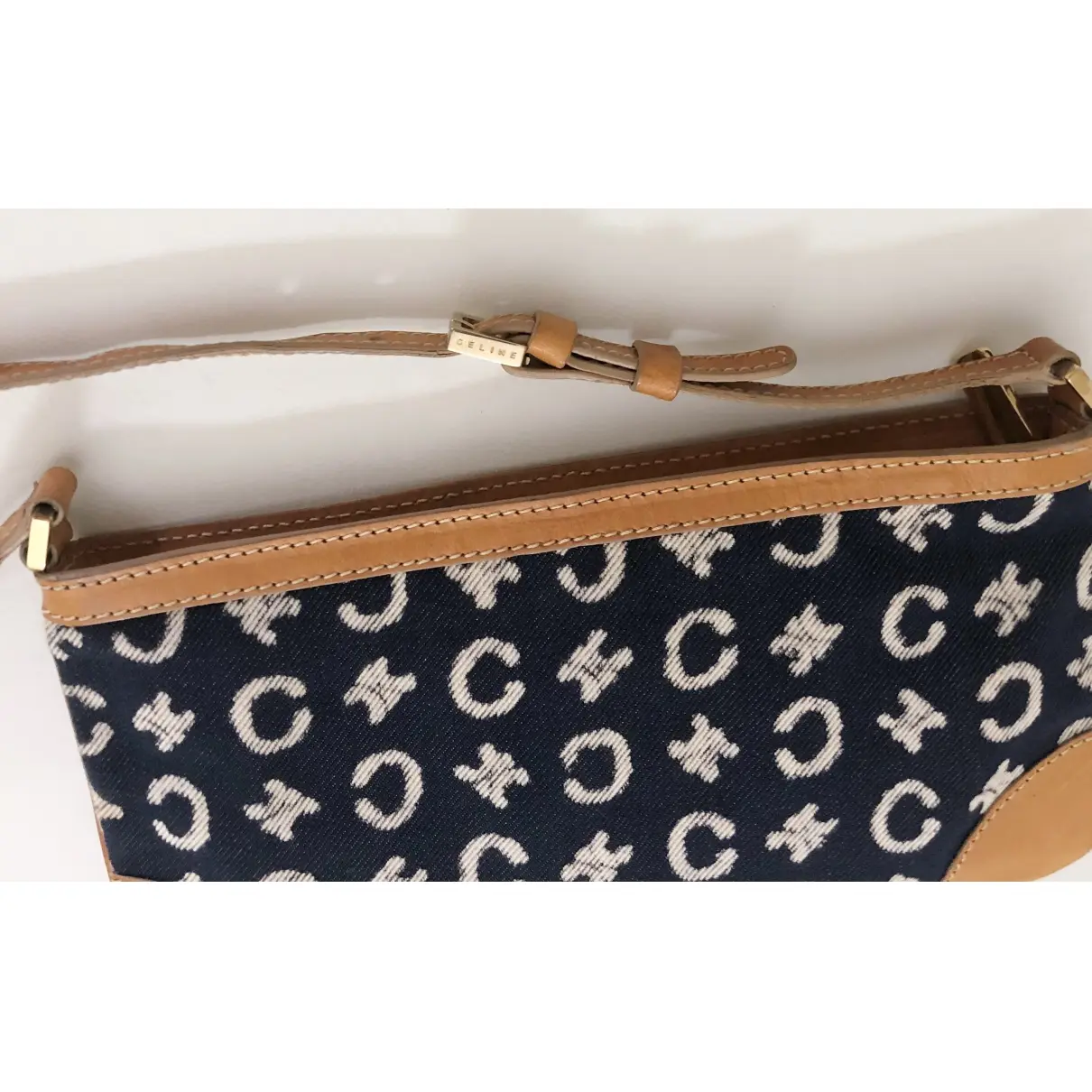 Buy Celine Triomphe Vintage cloth handbag online