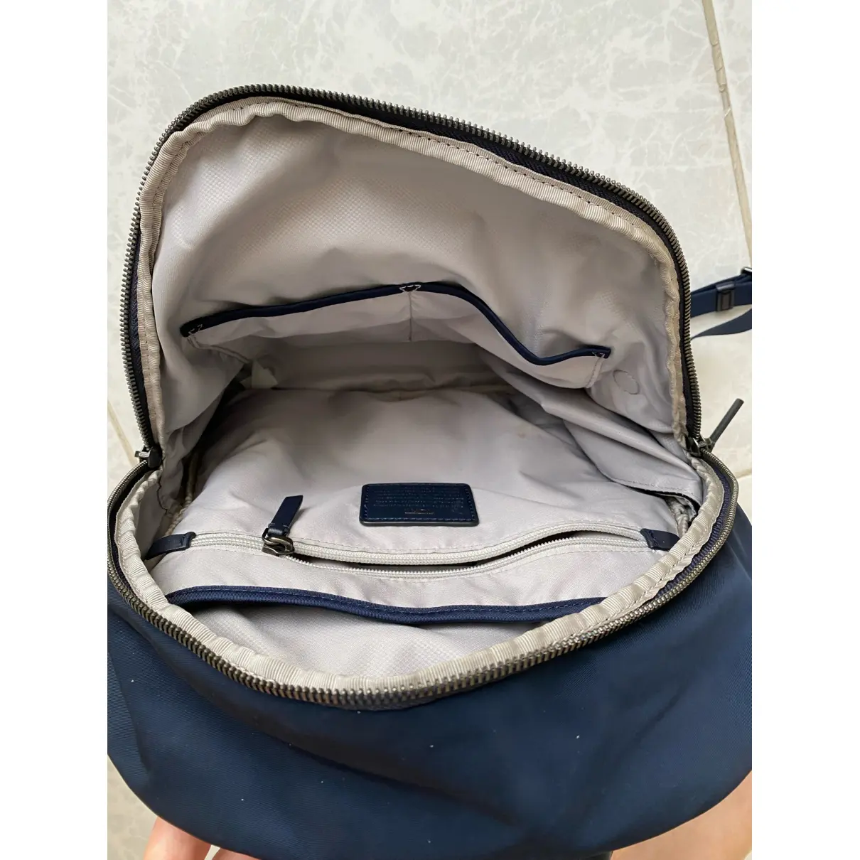 Cloth backpack Tumi