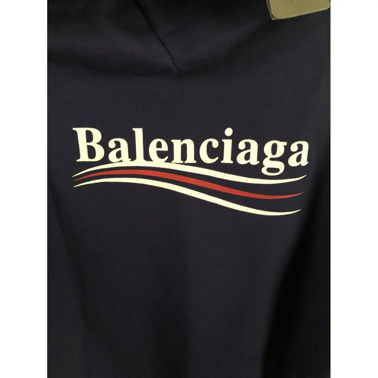 Navy Cotton Knitwear & Sweatshirt Balenciaga