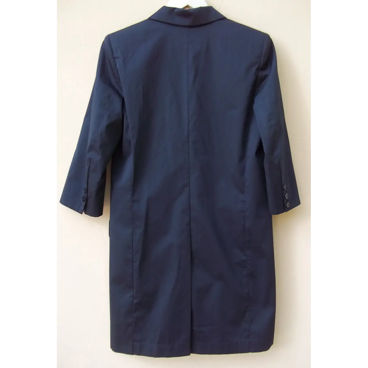 Buy Barbara Bui Navy Cotton Jacket online