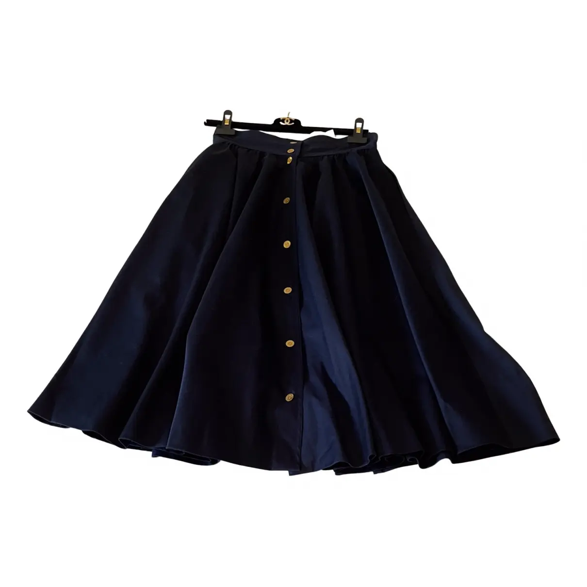 Mid-length skirt Chanel - Vintage
