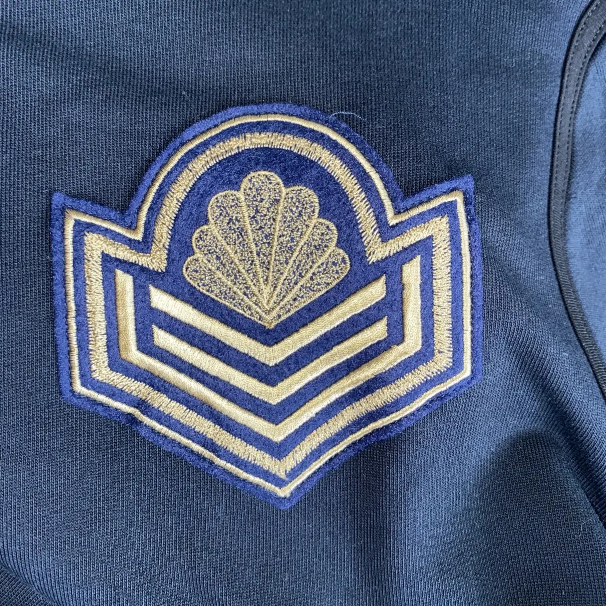 Navy Cotton Knitwear & Sweatshirt Dries Van Noten
