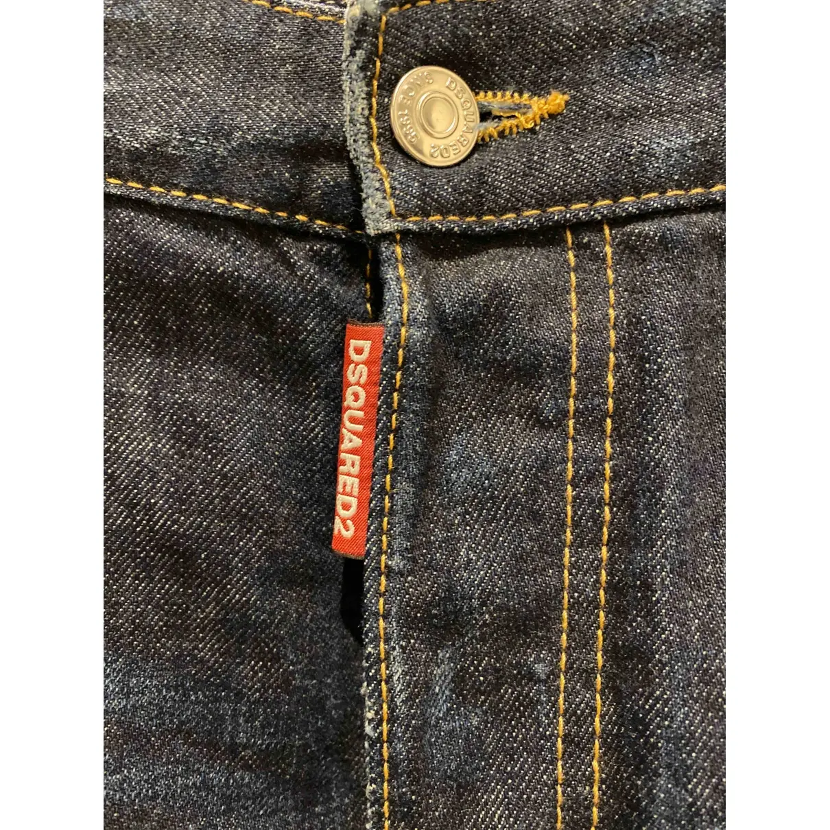 Dsquared2 Navy Cotton Jeans for sale