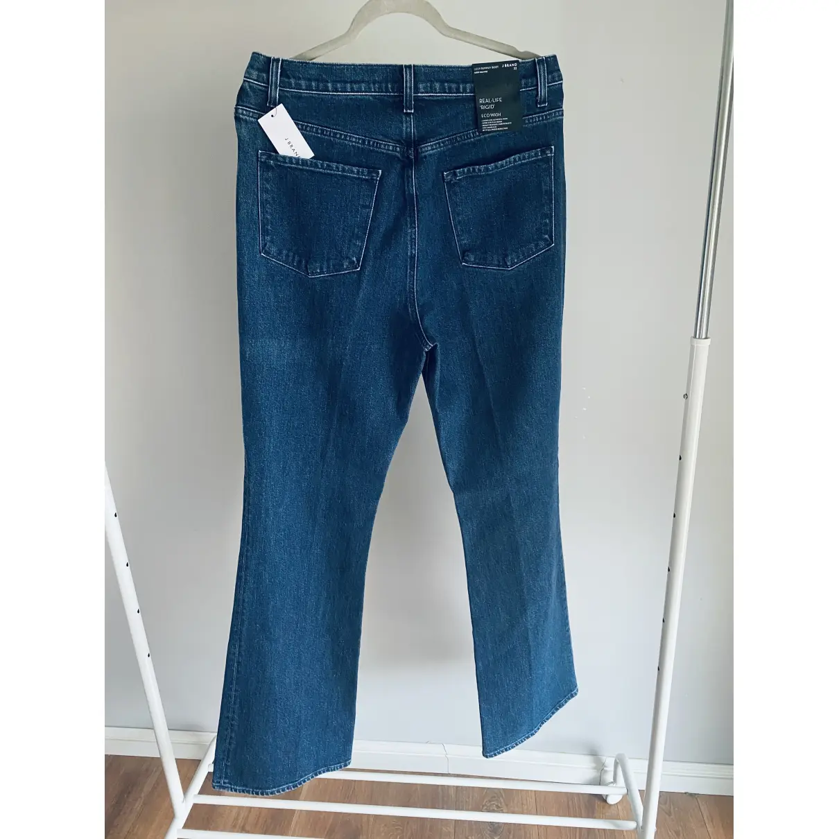 Buy J Brand Navy Cotton - elasthane Jeans online