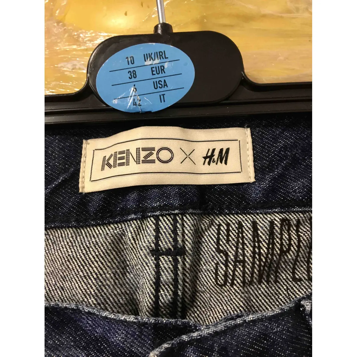 Straight jeans Kenzo x H&M
