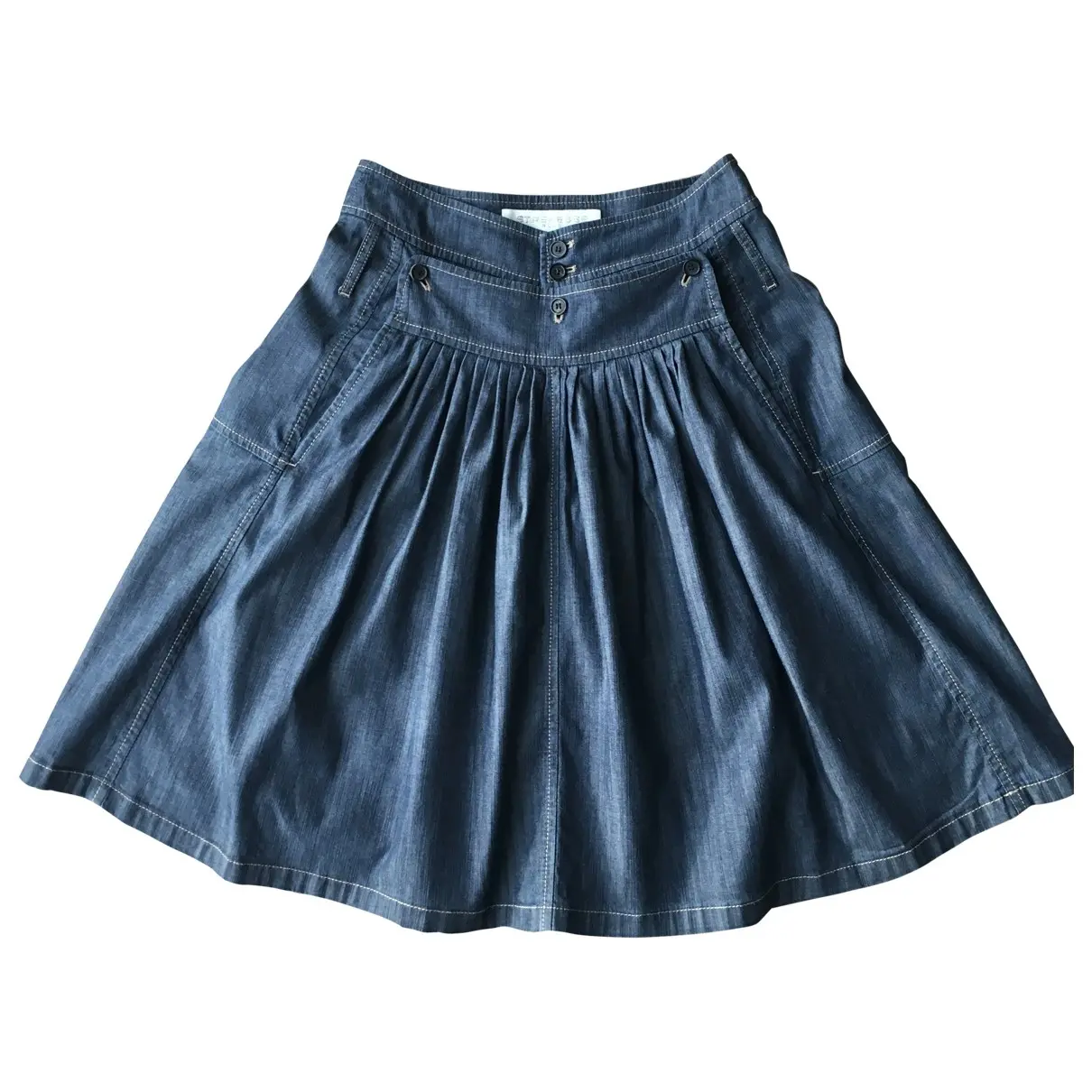 Mid-length skirt STRENESSE BLUE
