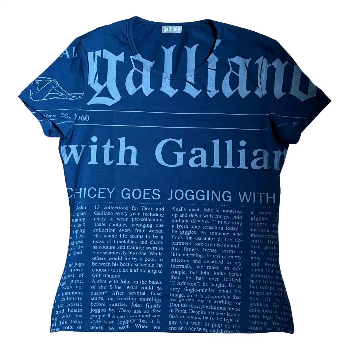 T-shirt John Galliano - Vintage