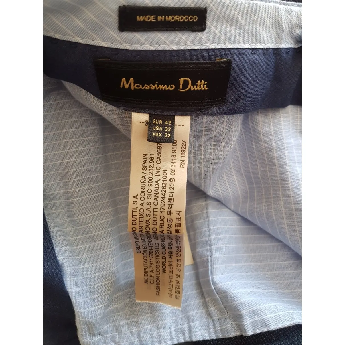 Luxury Massimo Dutti Trousers Men