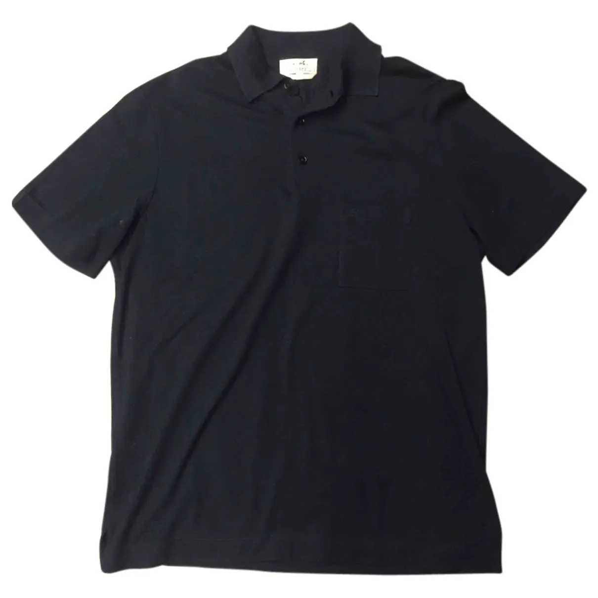 Navy Cotton Polo shirt Hermès
