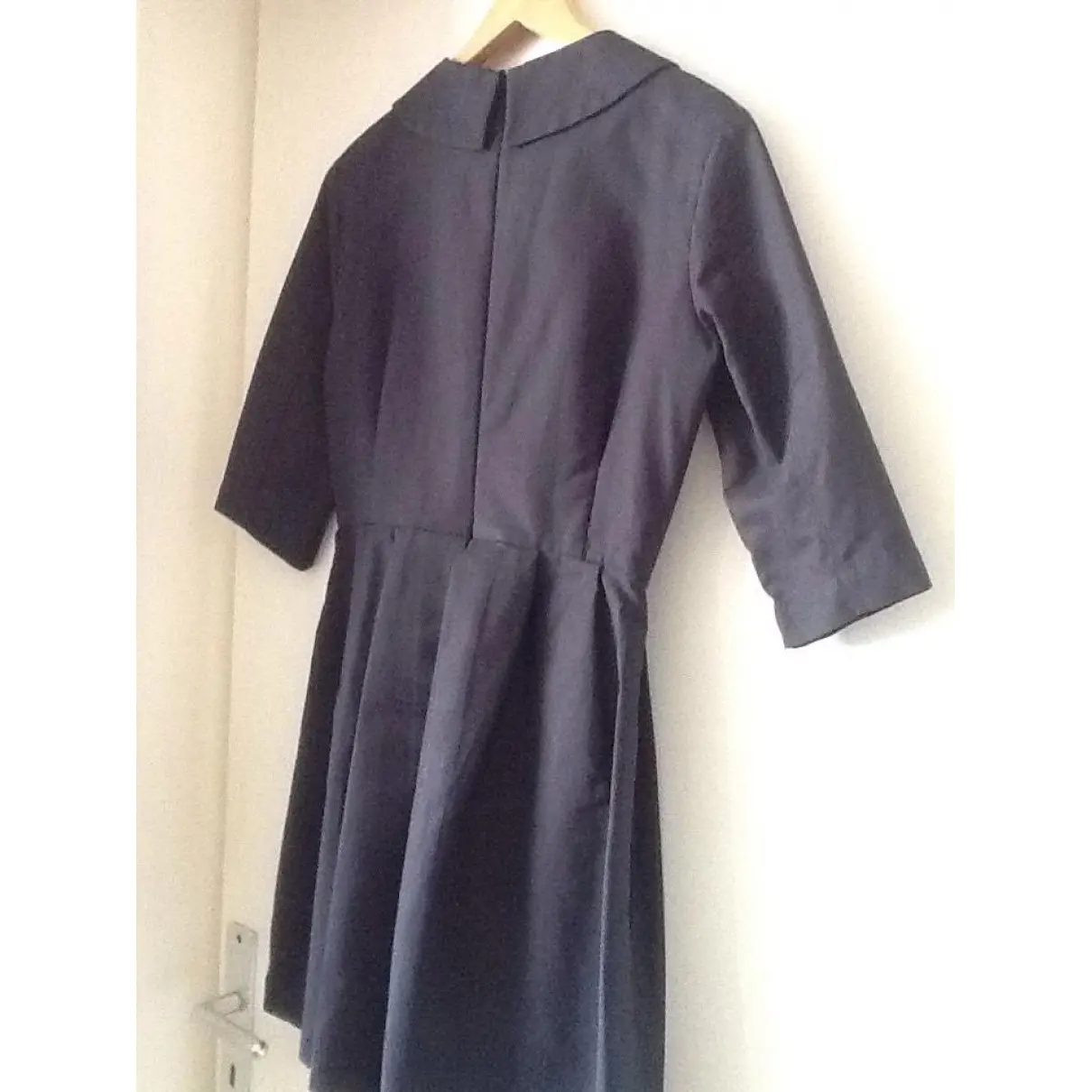 Buy Sofie D'Hoore Navy Cotton Dress online