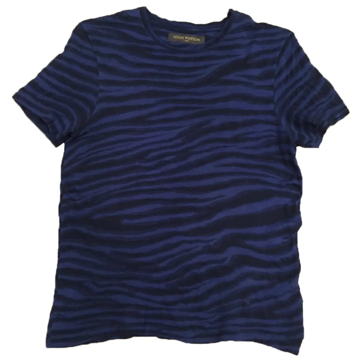 Navy Cotton T-shirt Louis Vuitton
