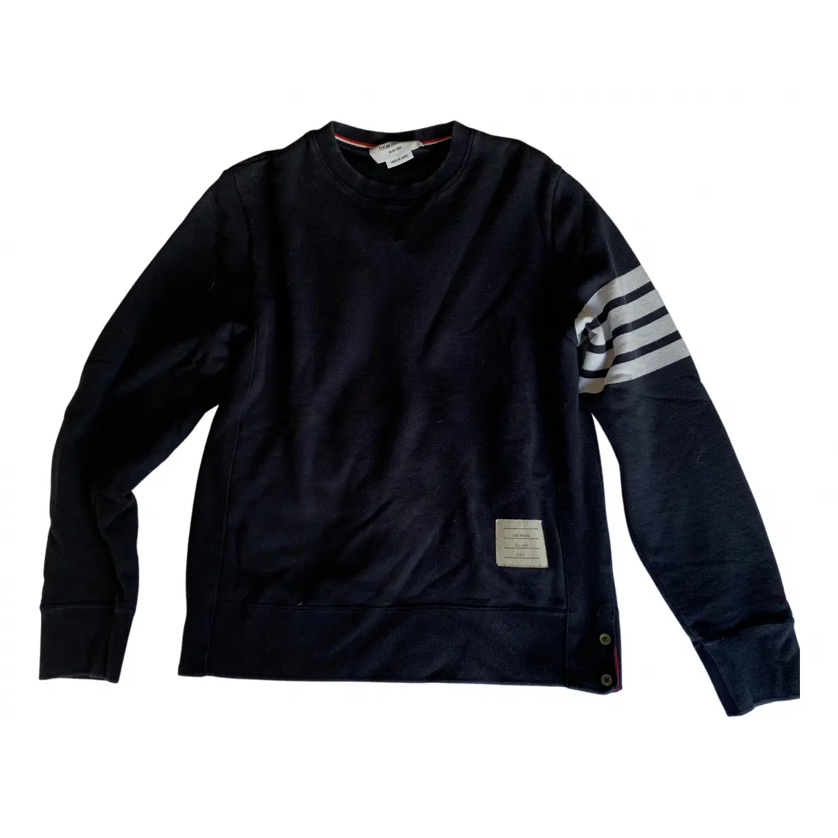 Navy Cotton Knitwear & Sweatshirt Thom Browne