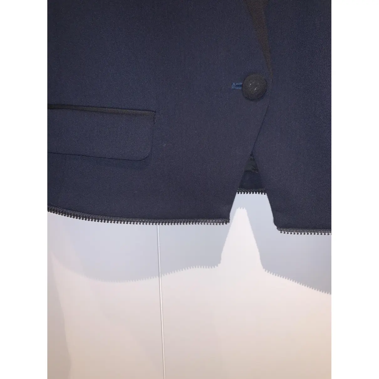 Navy Cotton Jacket Zadig & Voltaire