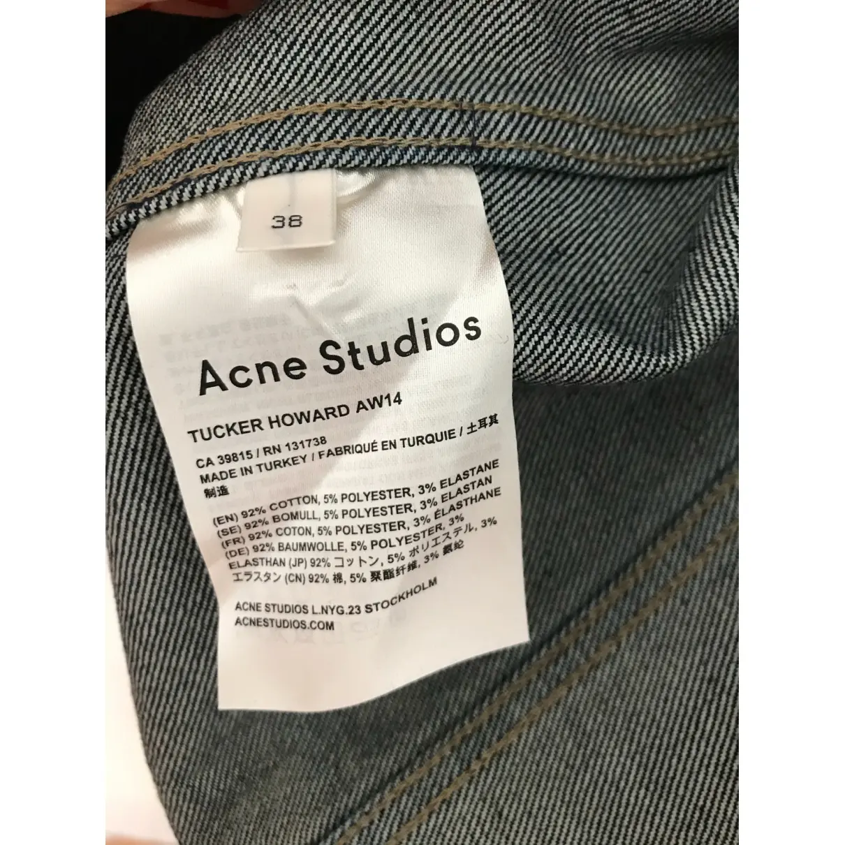 Jacket Acne Studios