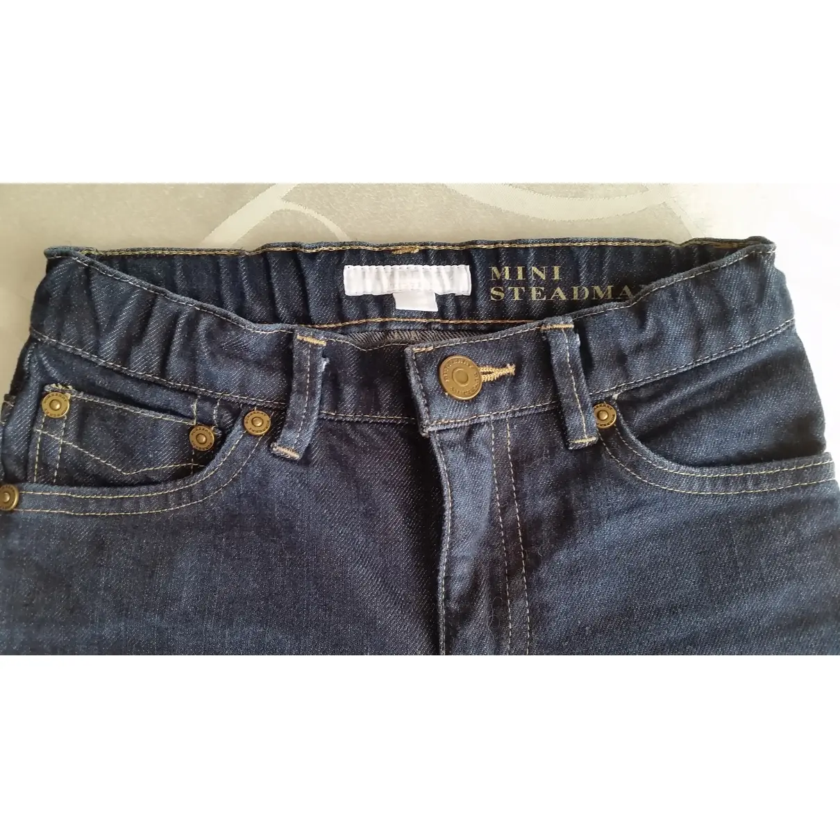 Navy Denim - Jeans Trousers Burberry