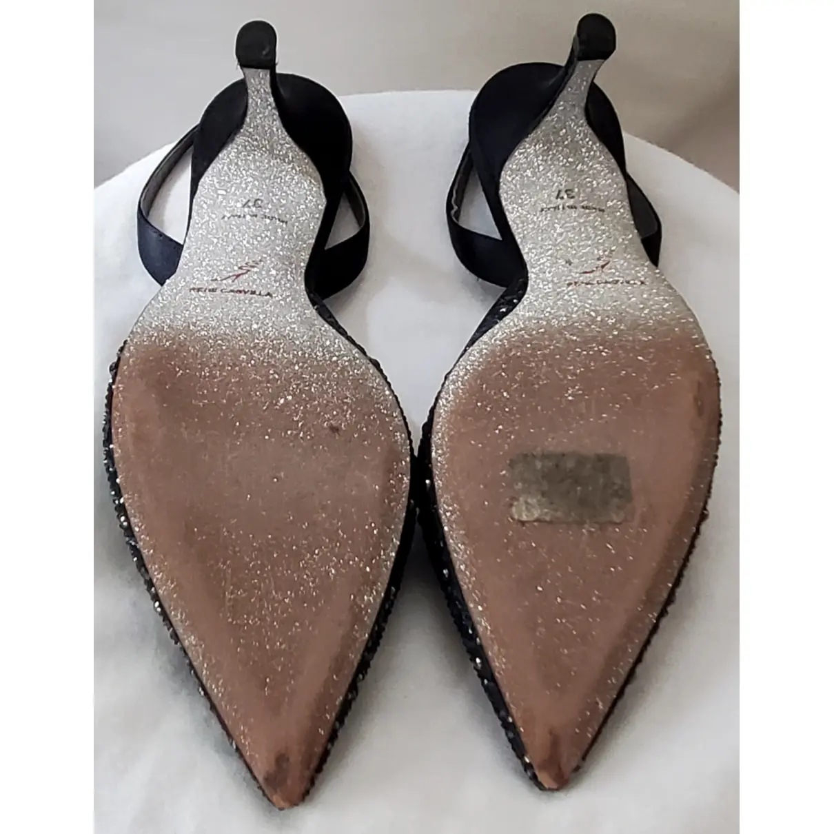 Glitter sandal Rene Caovilla