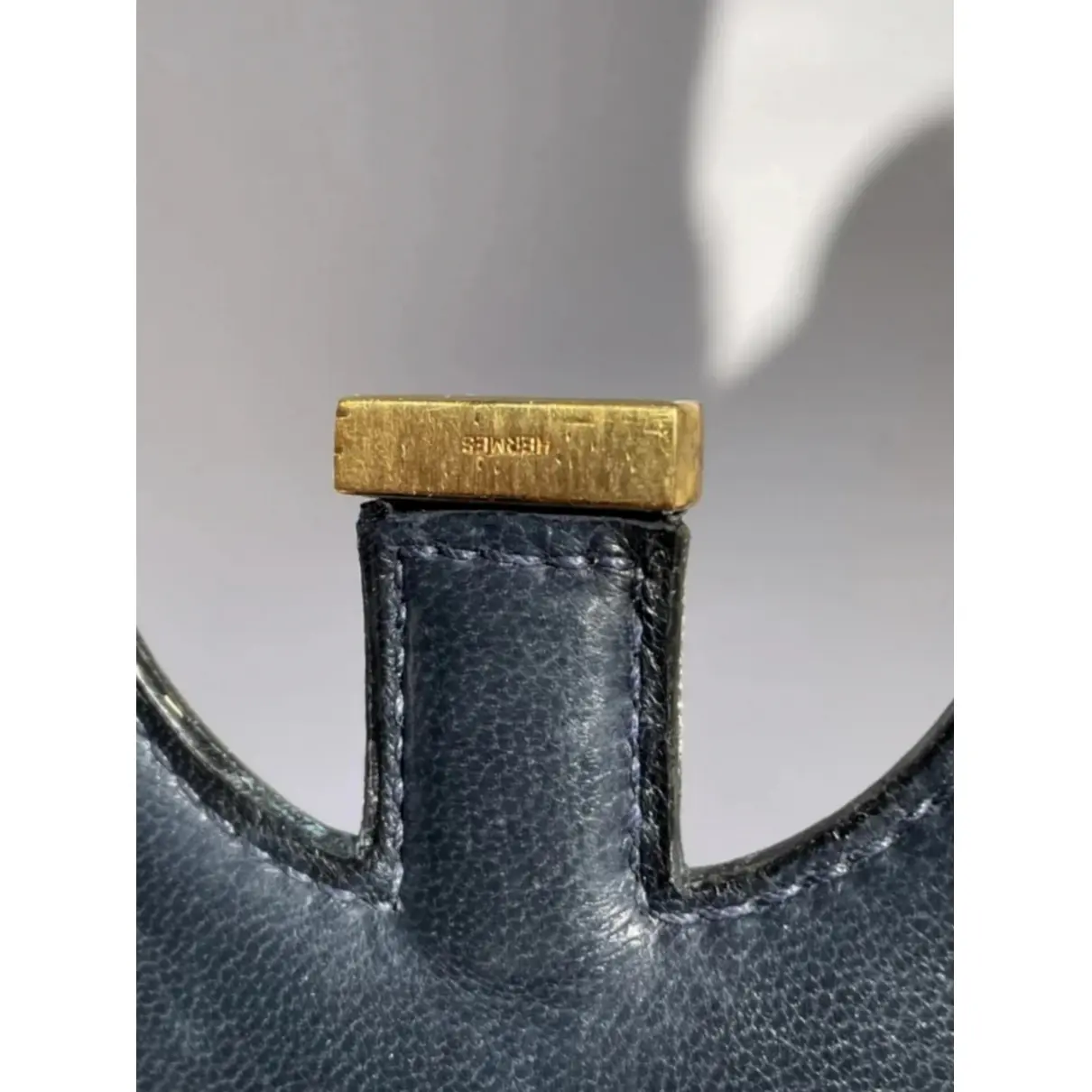 2002 leather handbag Hermès - Vintage