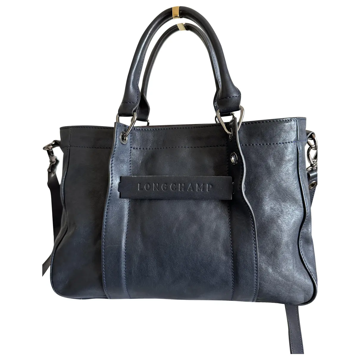 3D leather crossbody bag Longchamp