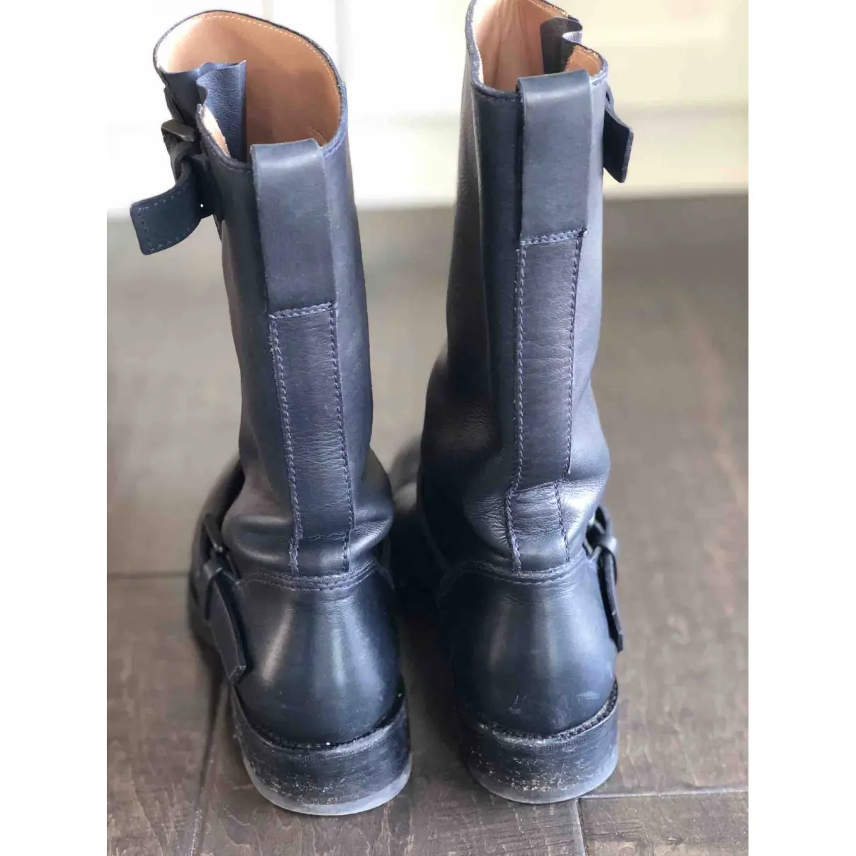 Leather ankle boots Bottega Veneta
