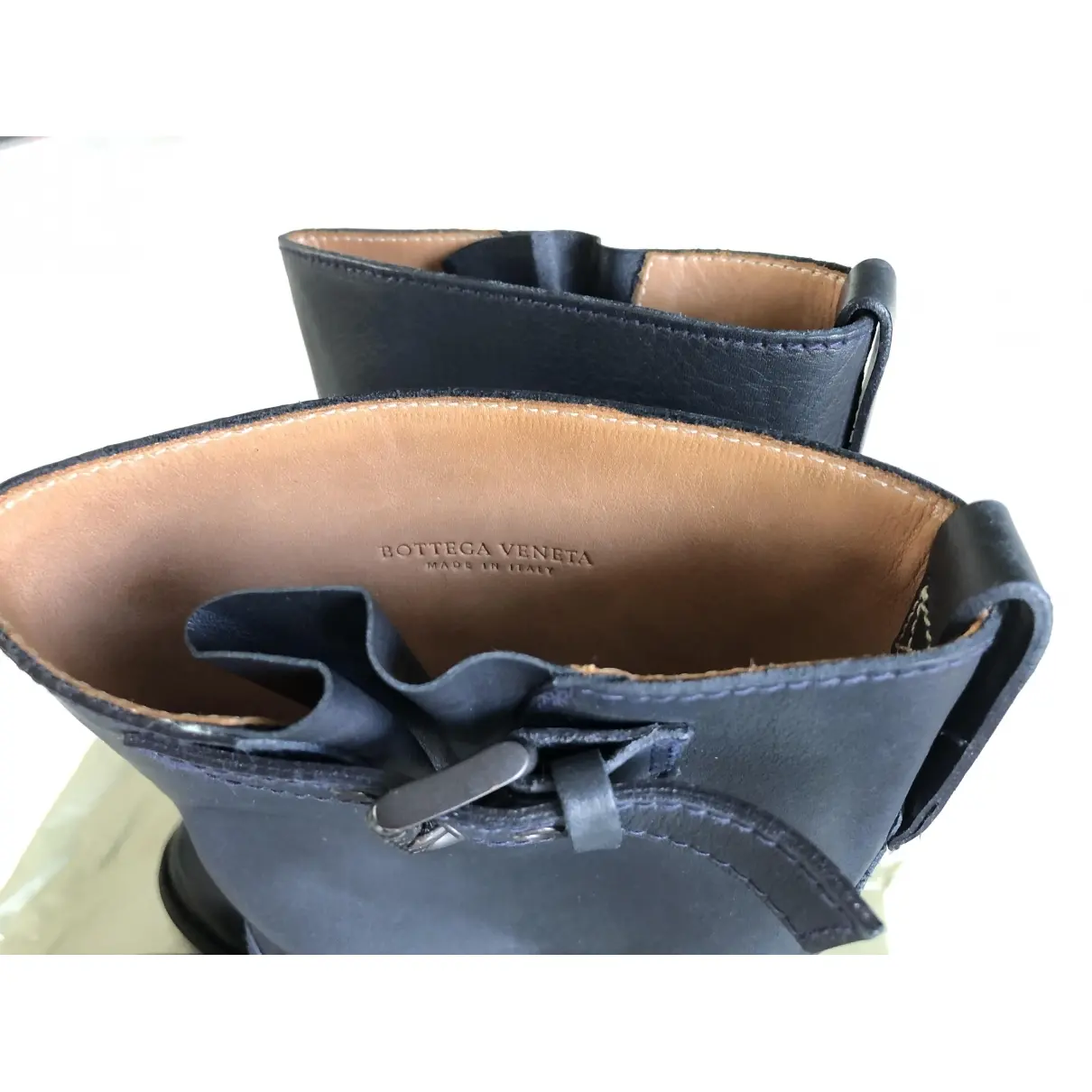 Leather ankle boots Bottega Veneta