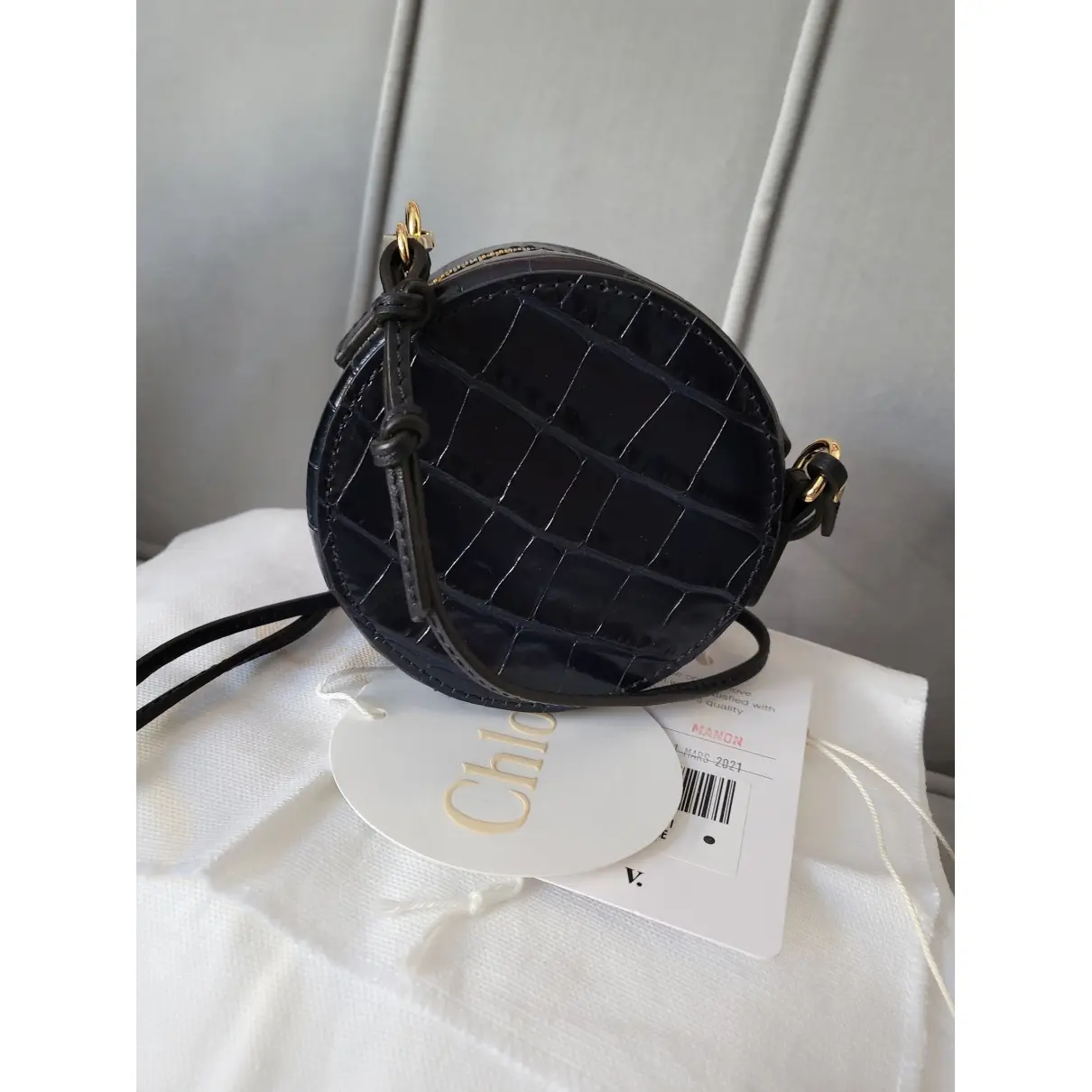 Buy Chloé C leather crossbody bag online