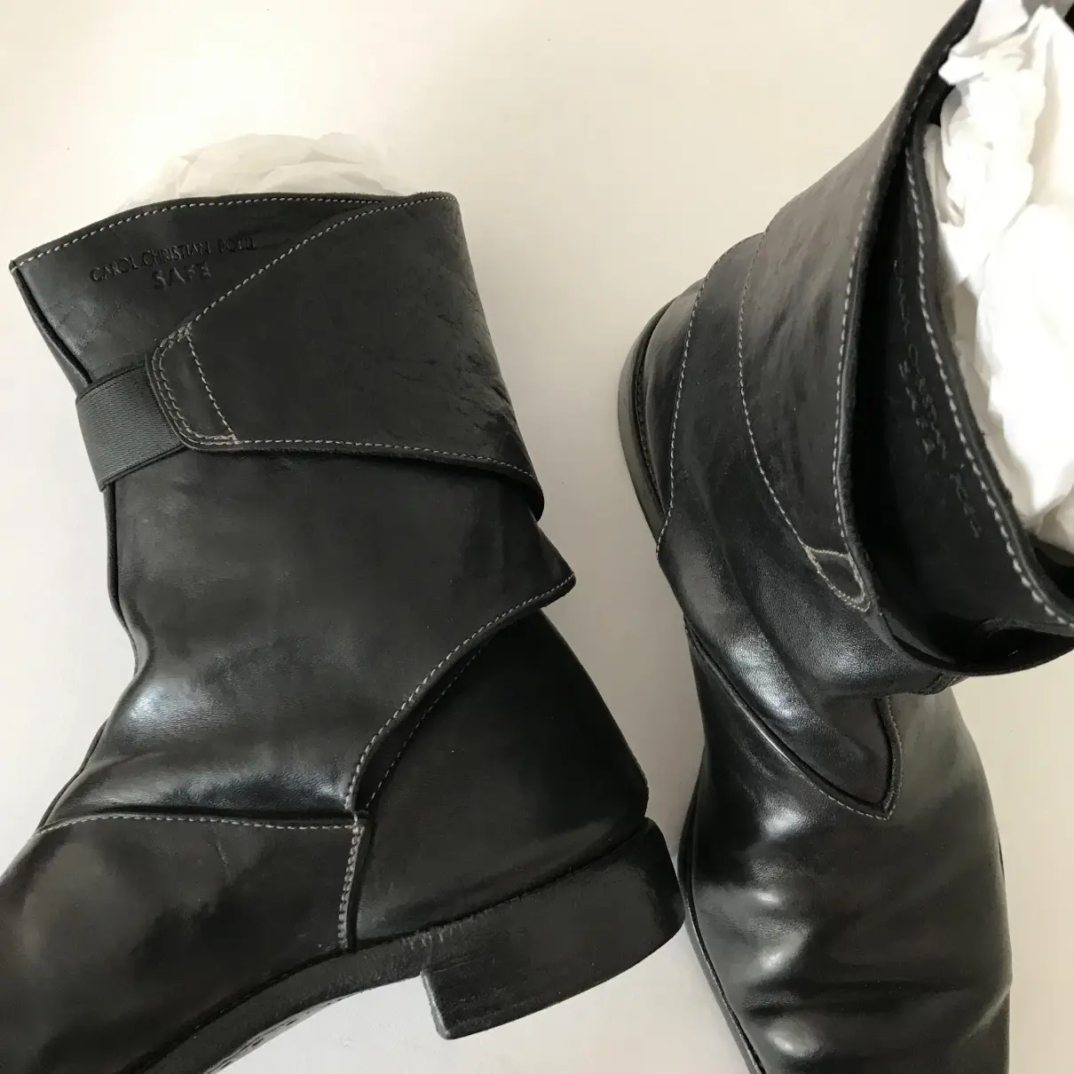 Leather boots Carol Christian Poell