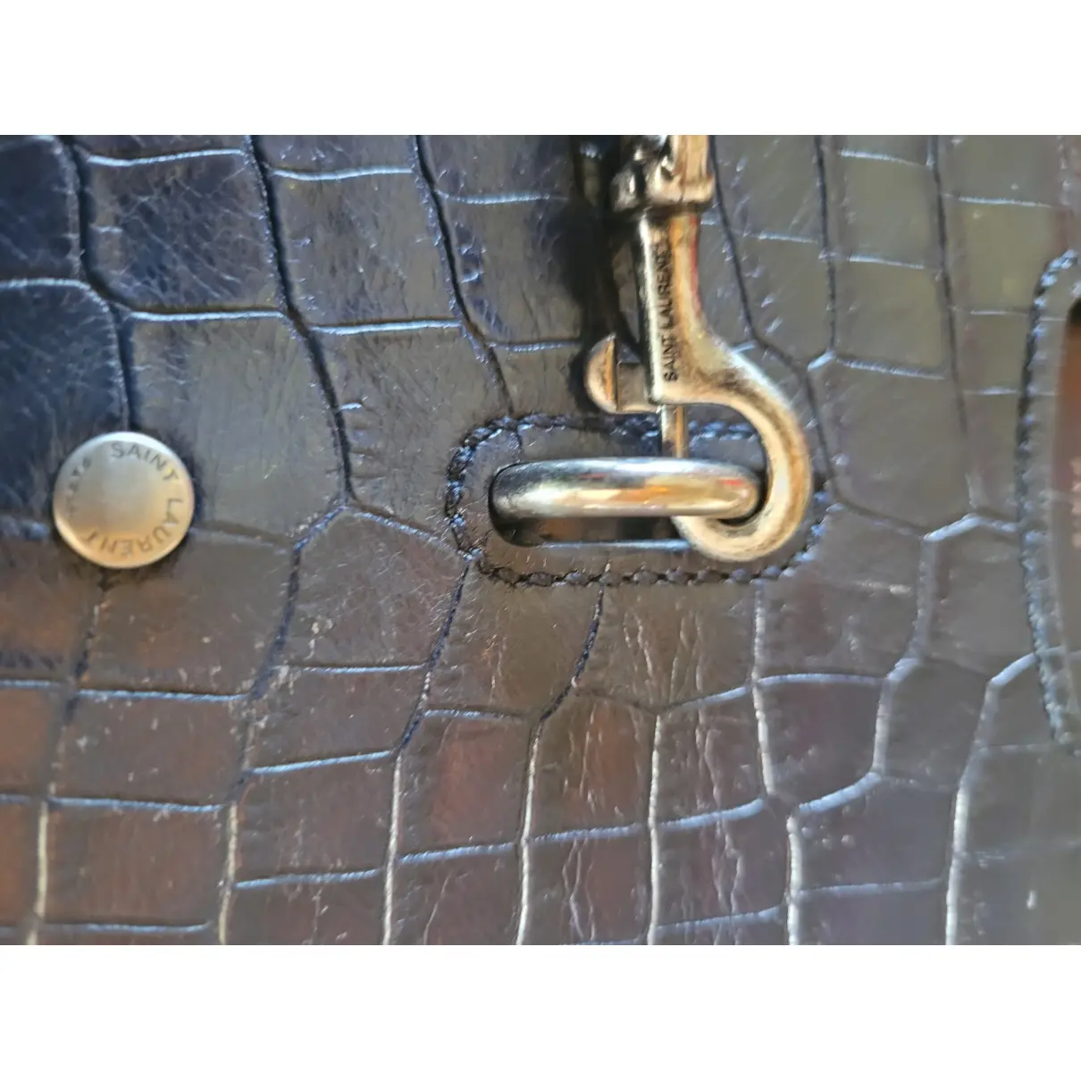 Charlotte Messenger leather crossbody bag Saint Laurent