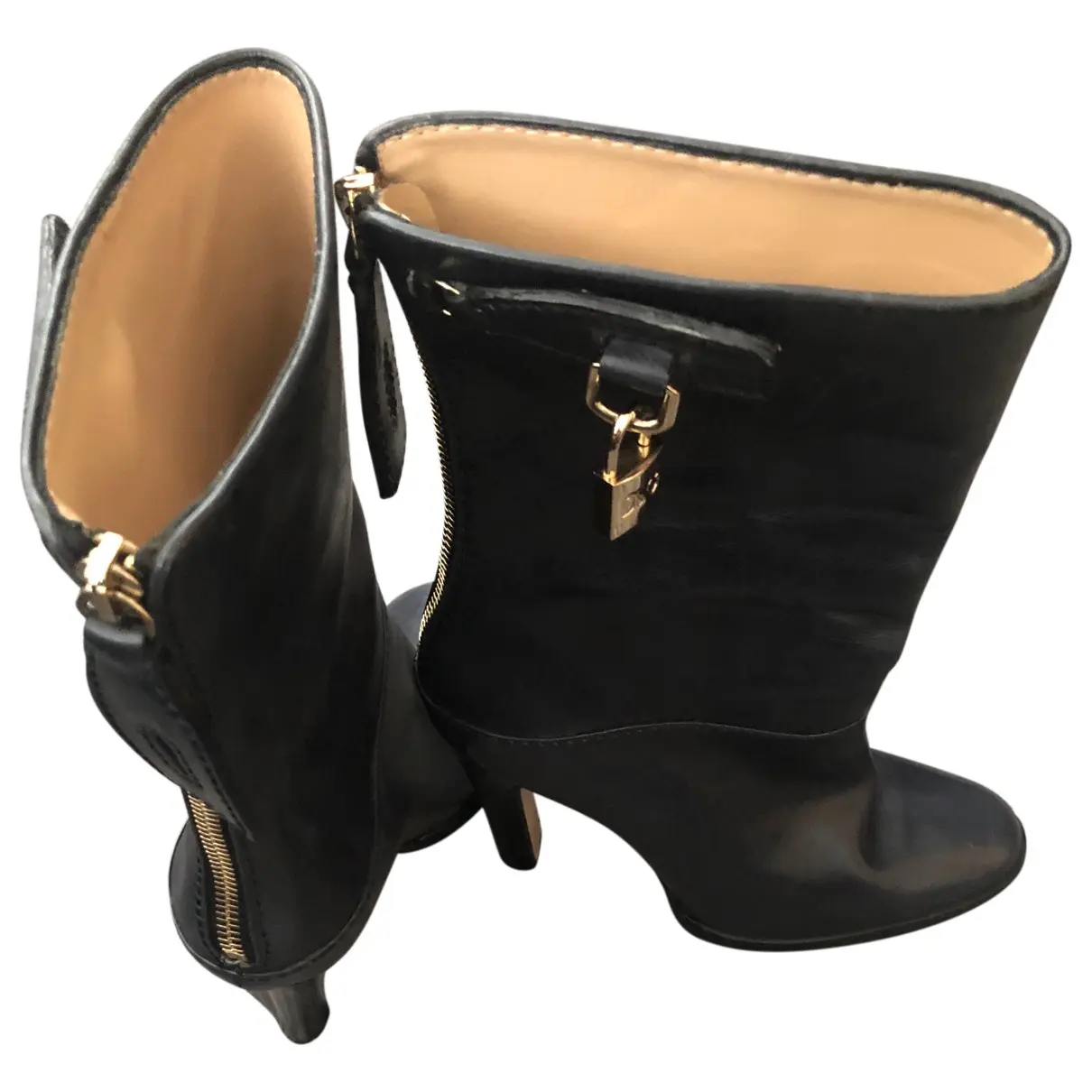 Leather ankle boots D&G