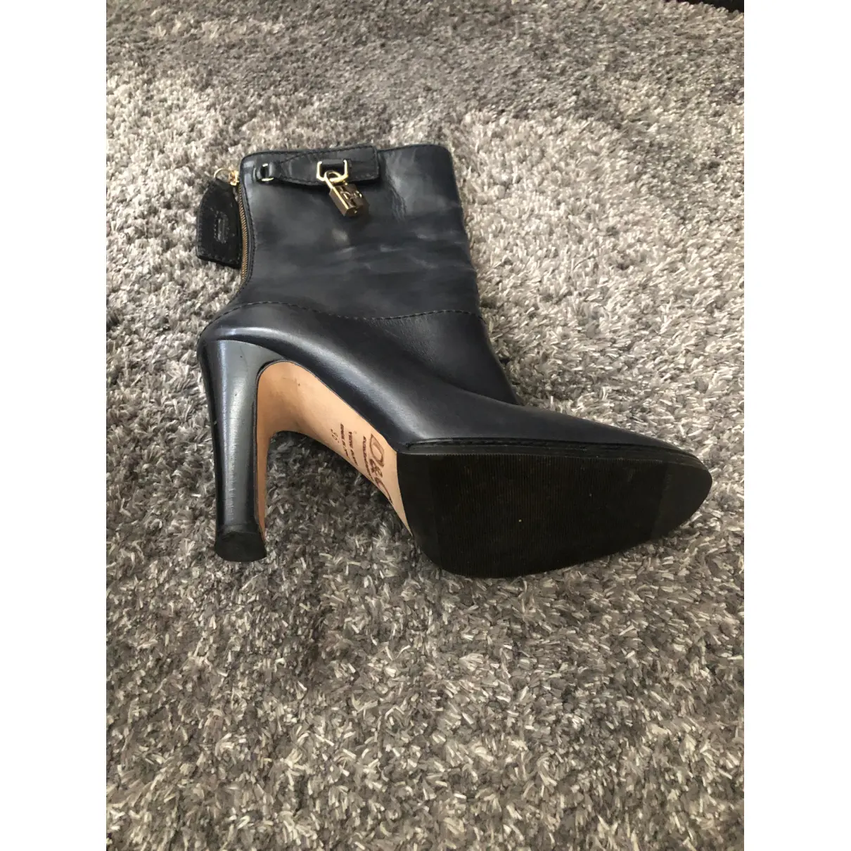 Buy D&G Leather ankle boots online