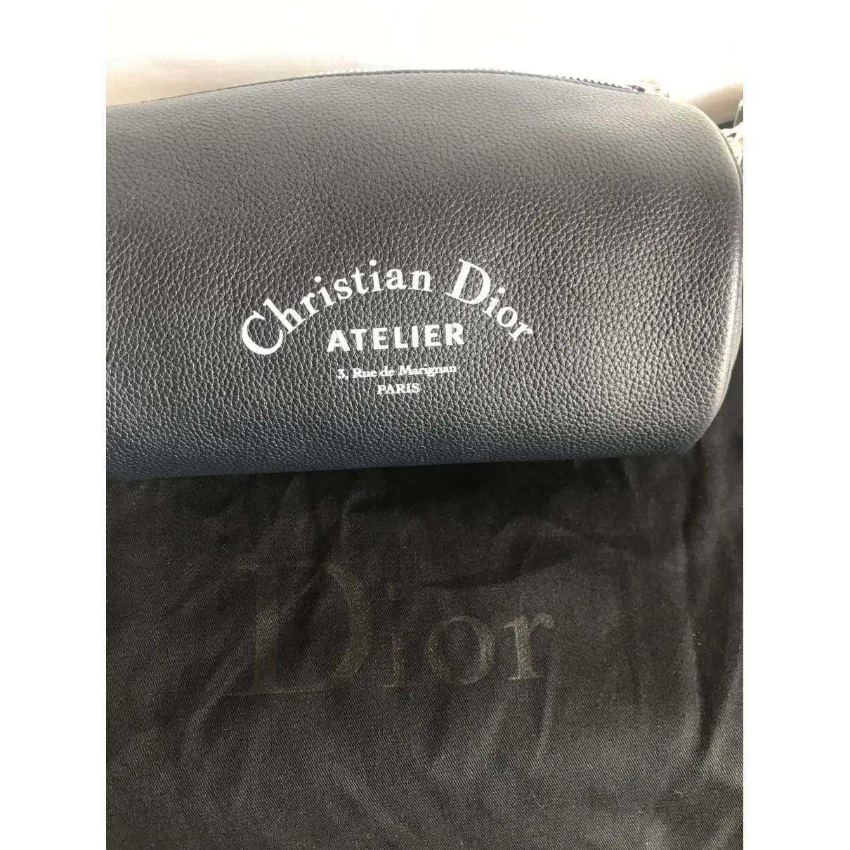 Leather bag Dior Homme
