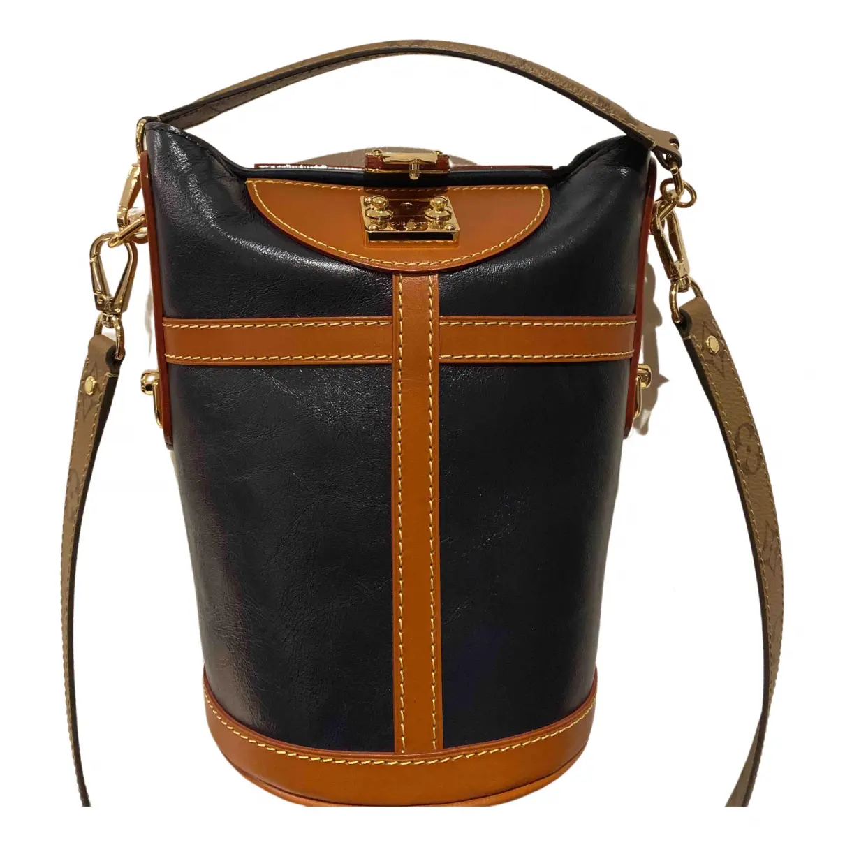 Duffle leather handbag Louis Vuitton