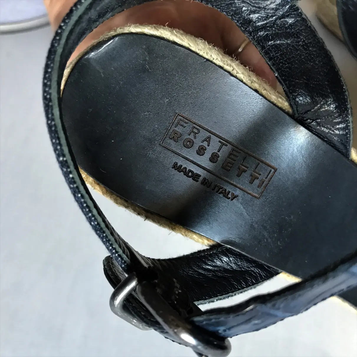Leather sandals Fratelli Rossetti