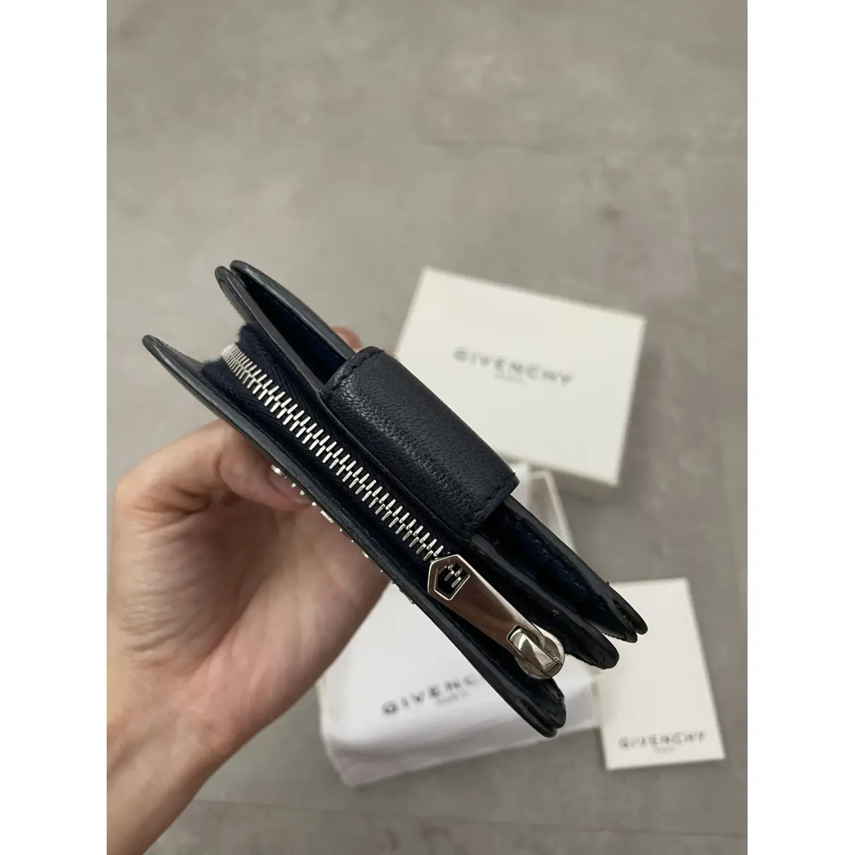 Leather wallet Givenchy