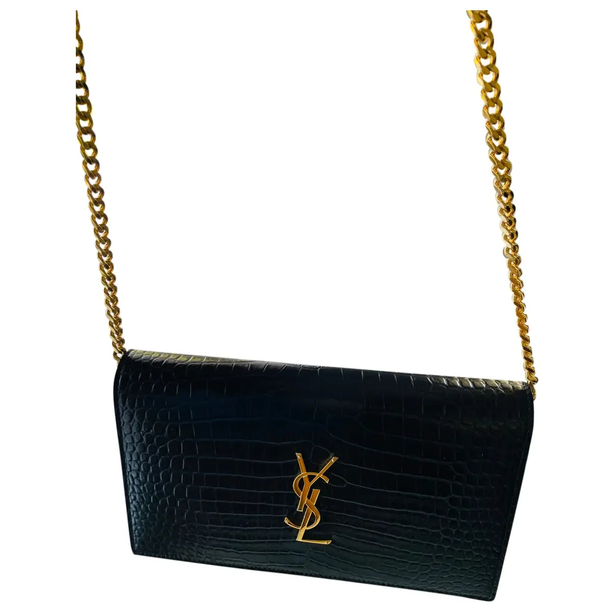 Kate monogramme leather bag Saint Laurent