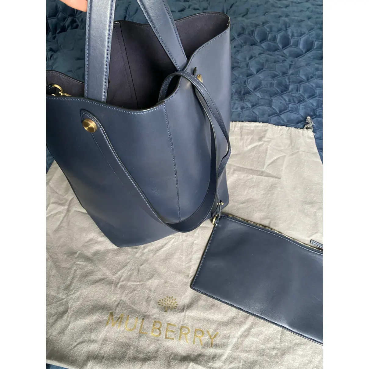 Buy Mulberry Kite leather tote online
