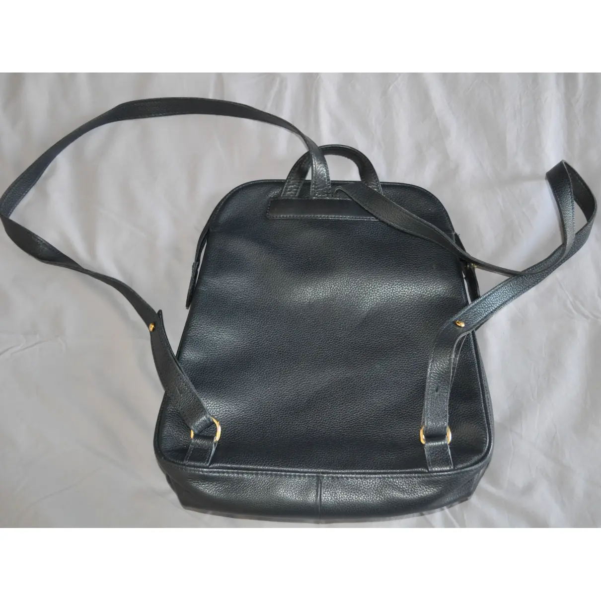 Buy Longchamp Leather backpack online - Vintage