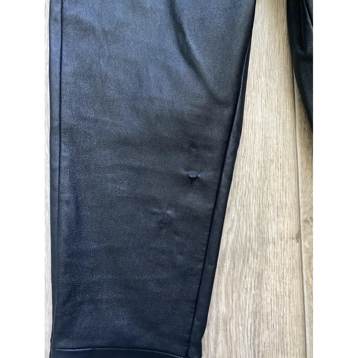 Leather leggings MM6