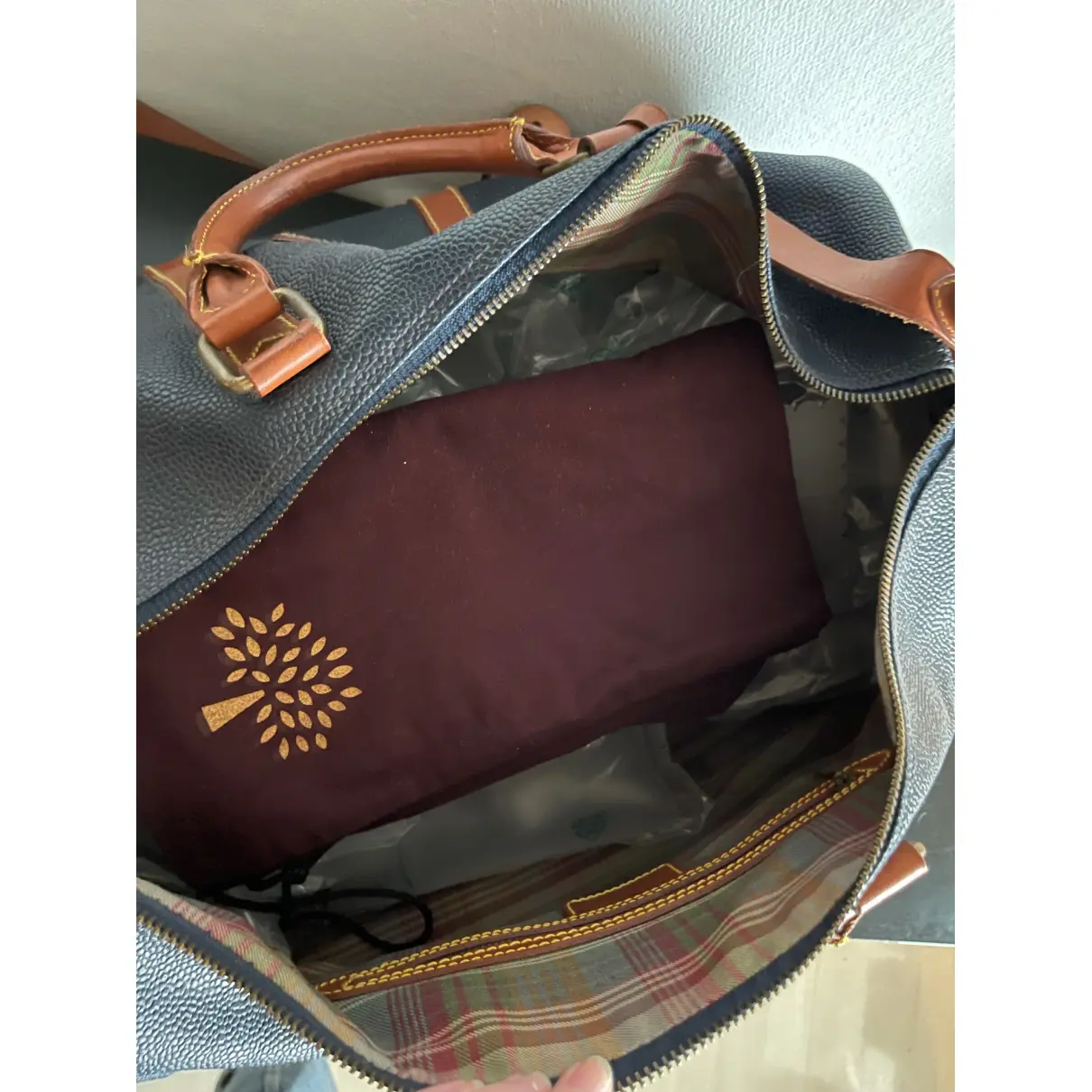 Leather 48h bag Mulberry - Vintage