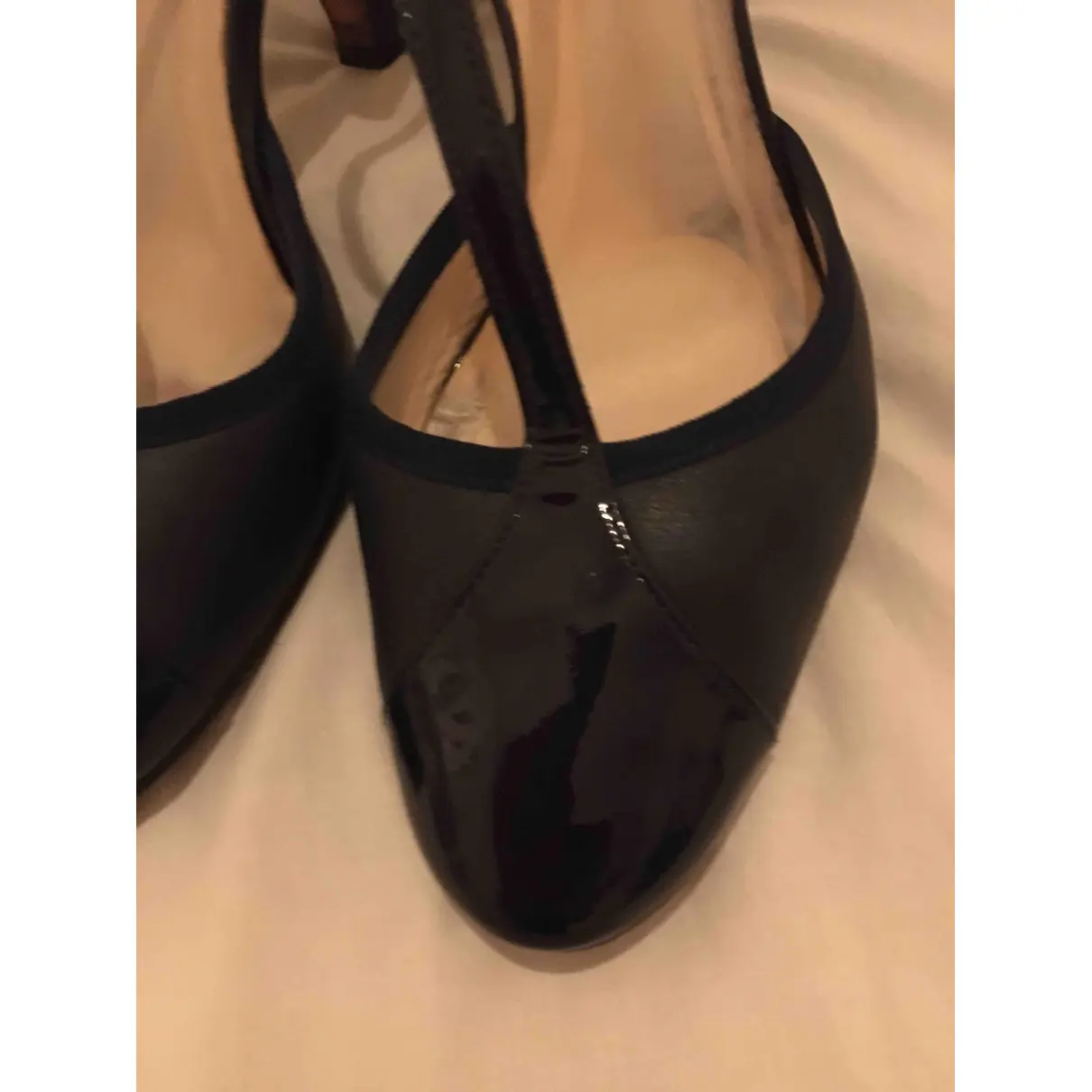 Leather heels Repetto