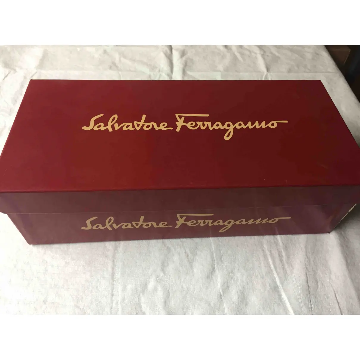 Leather mules Salvatore Ferragamo - Vintage