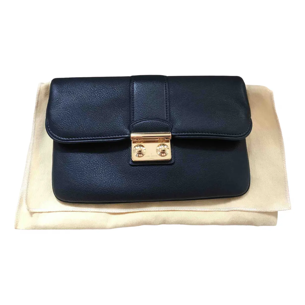 Sofia Coppola leather clutch bag Louis Vuitton