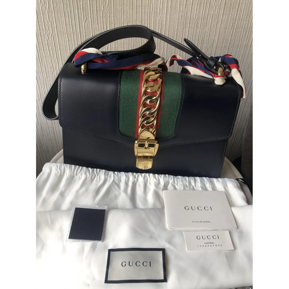Buy Gucci Sylvie leather handbag online