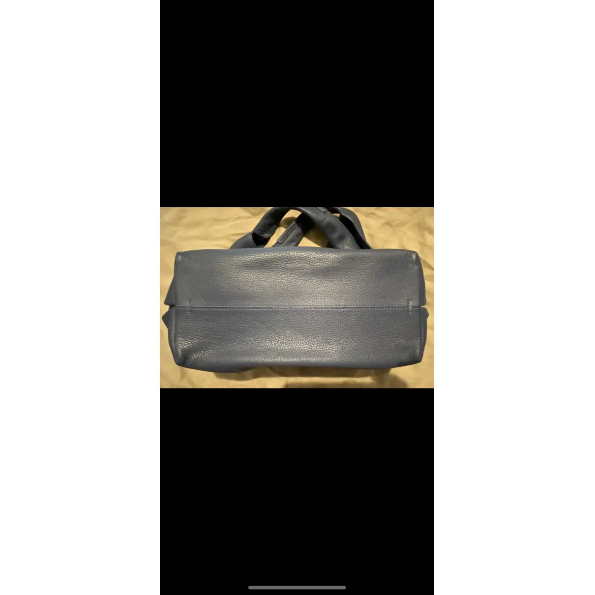 Woven basket bag leather handbag Loewe