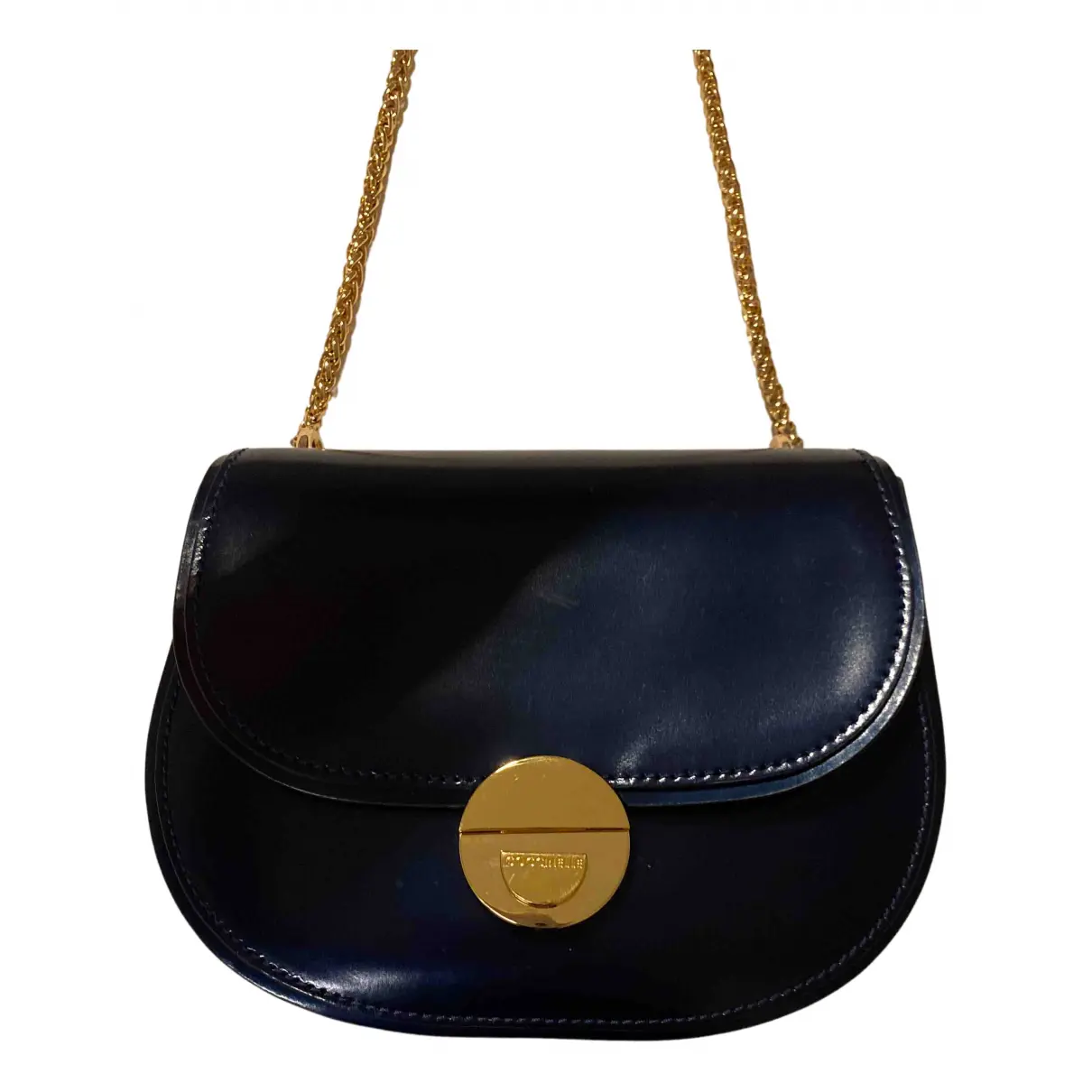 Patent leather handbag Coccinelle