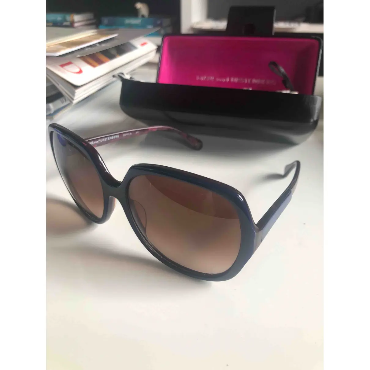 Buy Diane Von Furstenberg Oversized sunglasses online